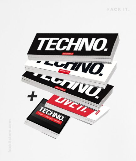Techno Stickers