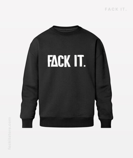 Main image on Google for "Fack It Sweater"