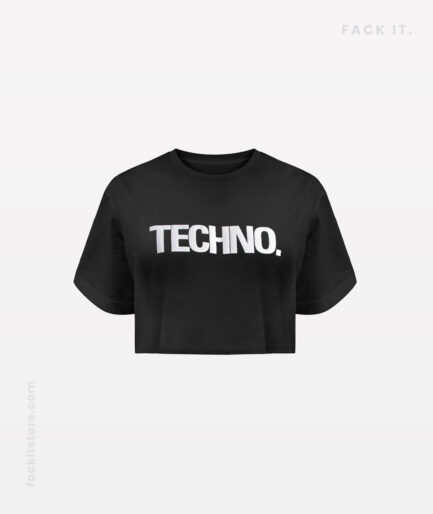 Official image for the Techno Croptop spreading worldwide.