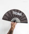 techno handfan
