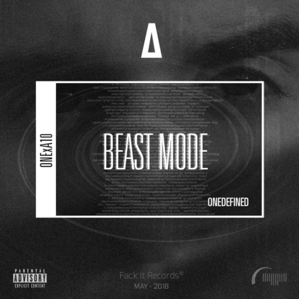 ONEDEFINED – Beast Mode | Fack It Records Cover Art