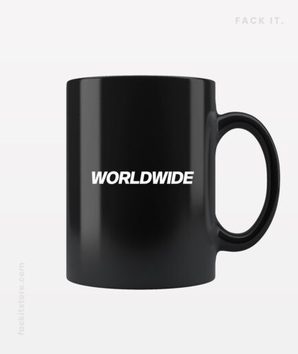 fack it coffee mug
