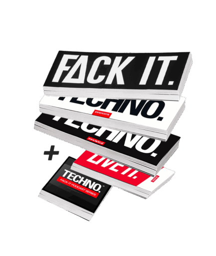 Techno Stickerpack XL