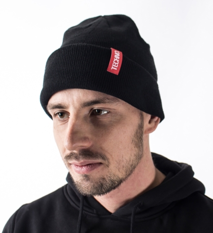 Techno Beanie 3-Pack – Cotton Streetwear Beanies Set (Black, Heather Grey, Dark Grey)