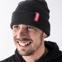 Techno Beanie 3-Pack – Cotton Streetwear Beanies Set (Black, Heather Grey, Dark Grey)