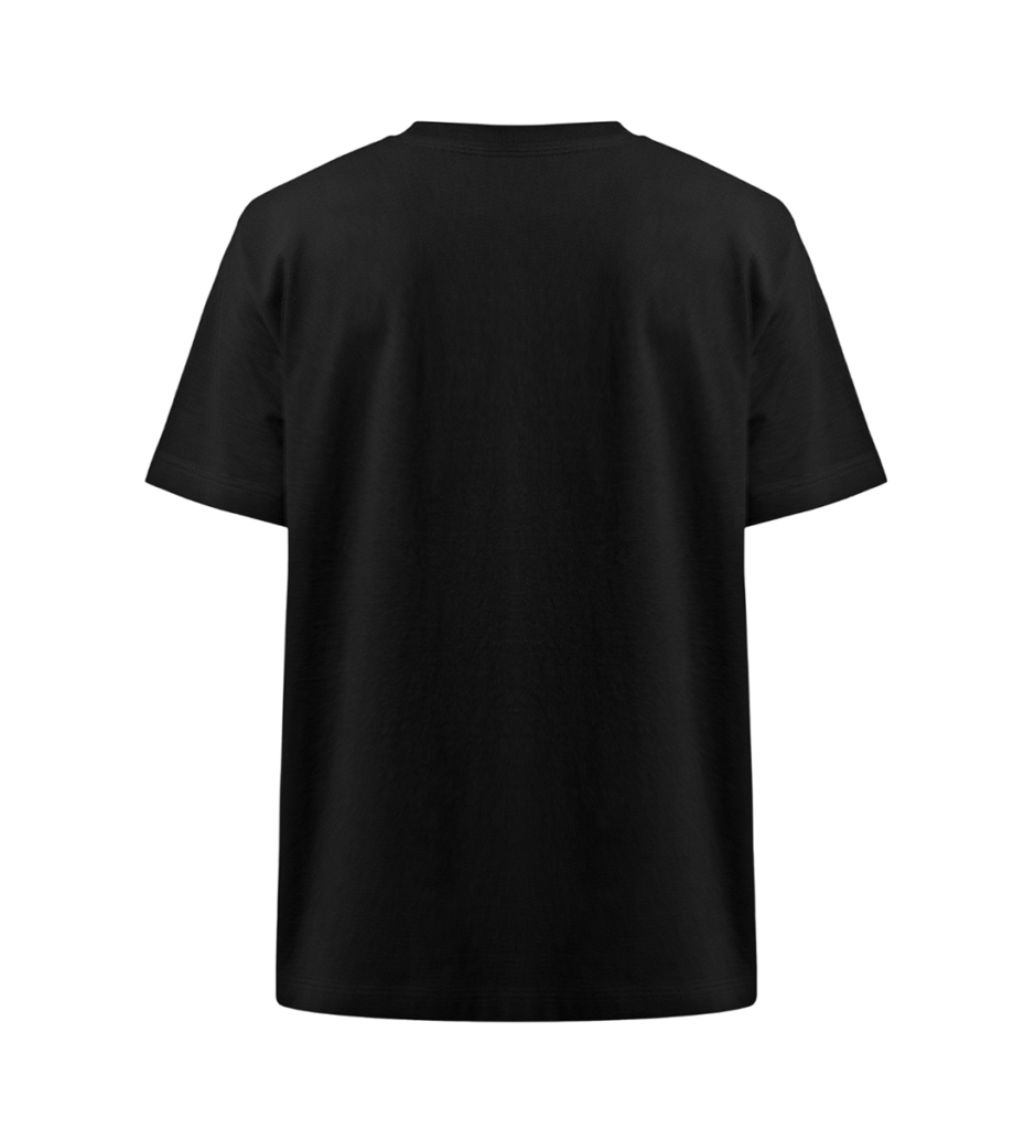 Live It T-Shirt in black with a clean, minimal back – no print for a smooth finish.
