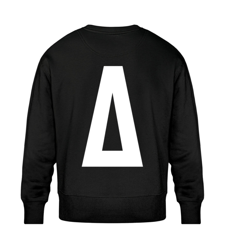 Fack It Crewneck Relaxed in black with the oversized ‘A’ statement logo on the back – iconic streetwear at its finest.
