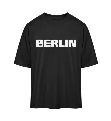 Berlin Oversized Statement Tee - Organic Oversized Shirt ST/ST-16