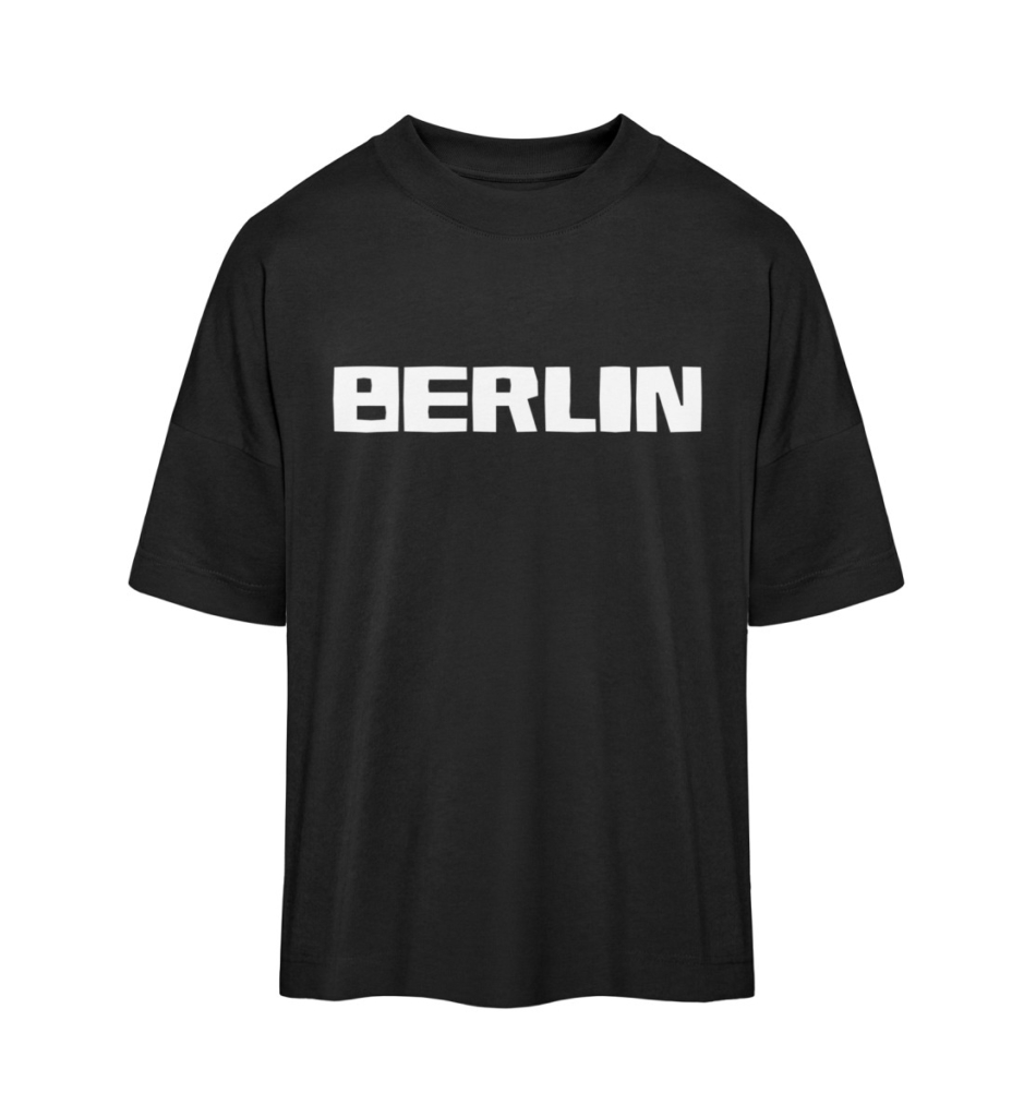 Berlin Oversized Statement Tee - Organic Oversized Shirt ST/ST-16