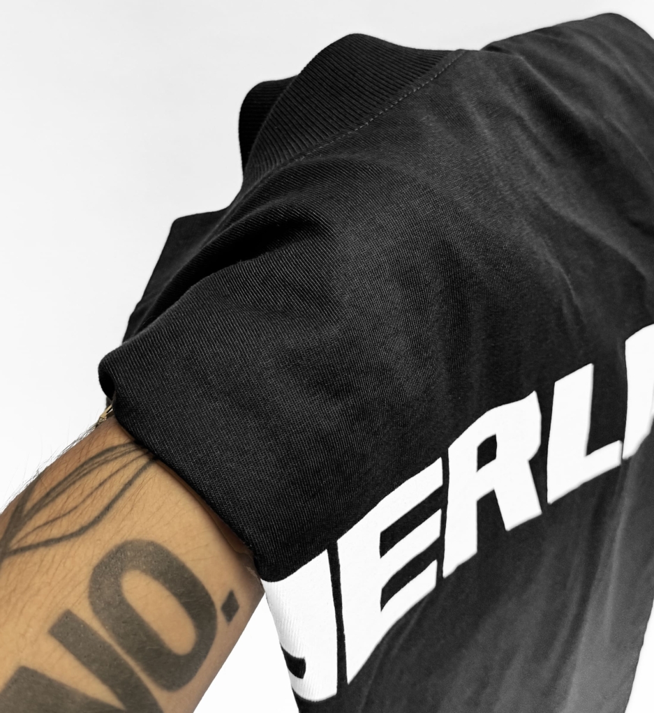 Berlin Oversized Statement Tee – Relaxed Fit Organic Cotton Techno Clubwear T-Shirt