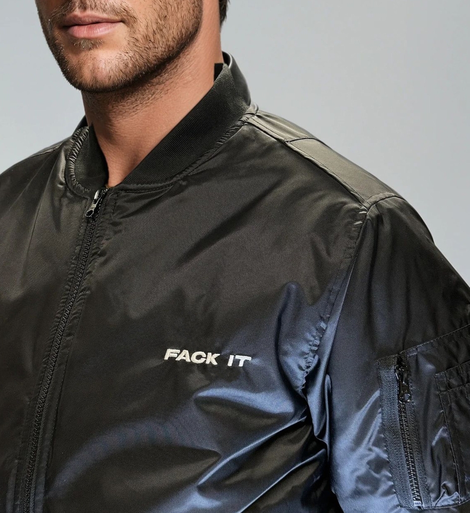 Fack It Bomber Jacket - Image 8