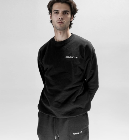 Fack It Crewneck Dry Fit