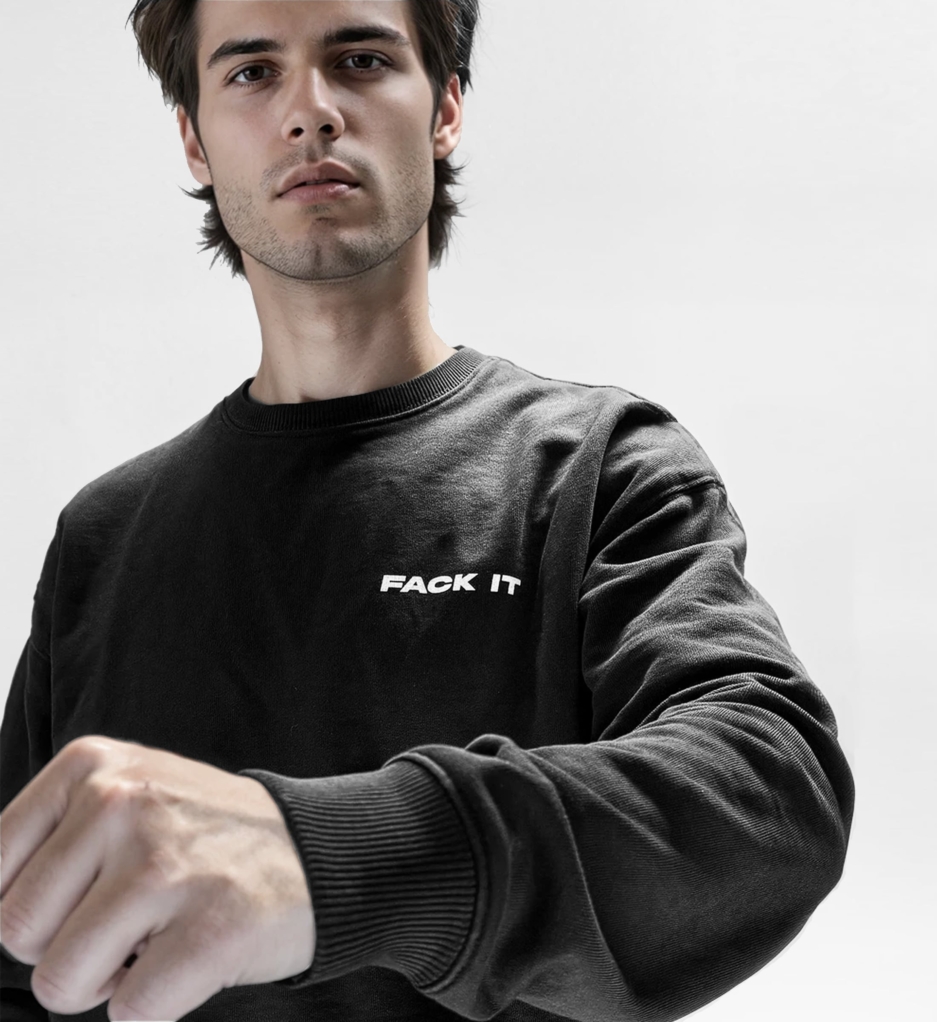 Fack It Crewneck Dry Fit - Image 5