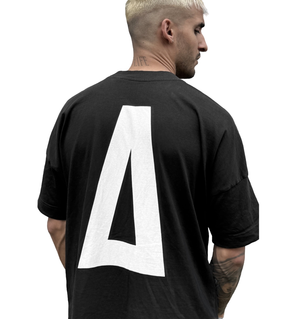 Fack It Oversized Tee Black – Organic Cotton Streetwear T-Shirt