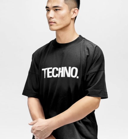 Techno Oversized Tee