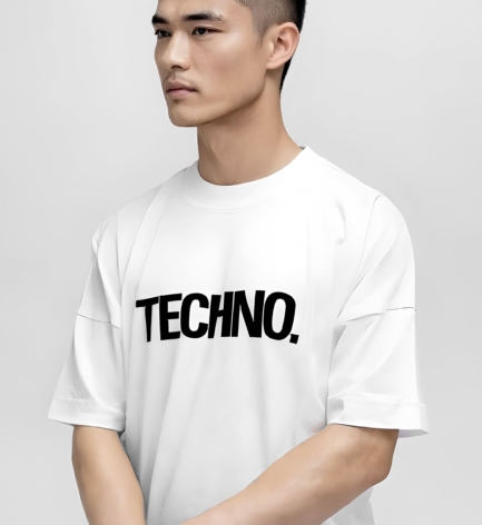 Techno Oversized Tee