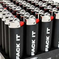 BIC Fack It Lighter – Matte Black Collaboration Lighter