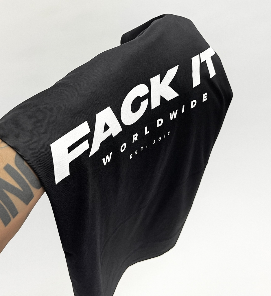 Fack It Oversized Circle Tee - Image 3