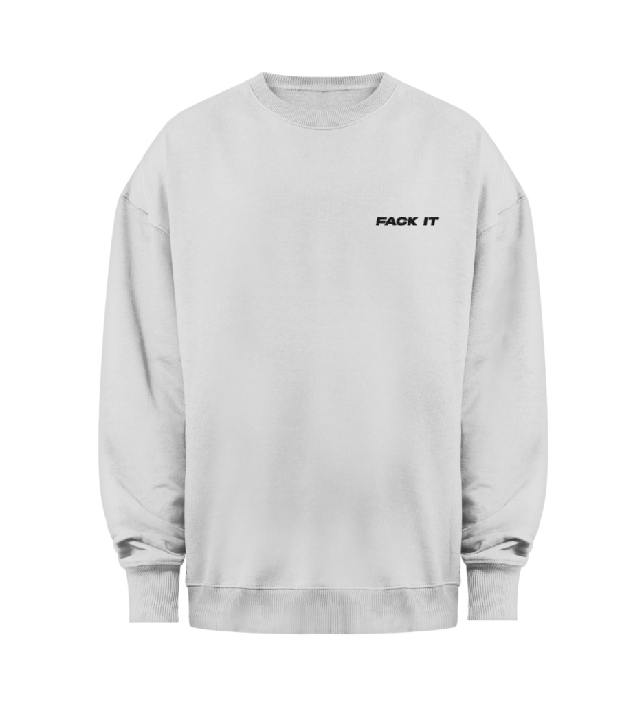 Fack It Crewneck Dry Fit - Ledger Dry ST/ST with Embroidery-6961