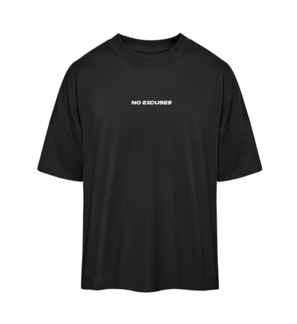 No Excuses Tee - Organic Oversized Shirt ST/ST-16